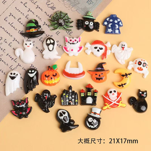 M08-Halloween Resin DIY Accessories（9 Square Game）