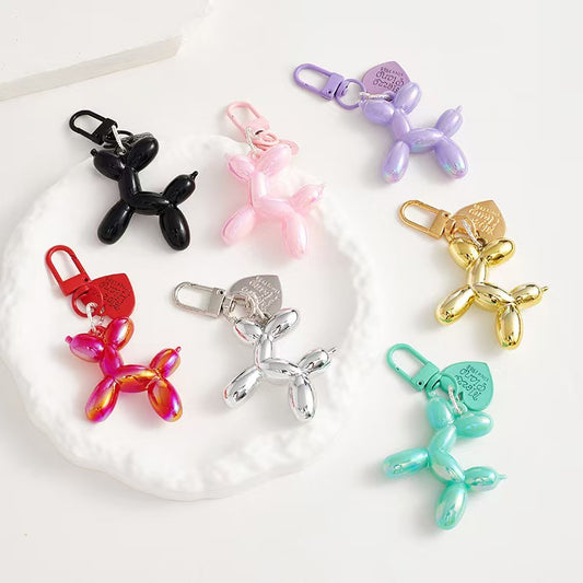 M14-Jelly Balloon Dog Pendant Acrylic KeyChain（9 Square Game）